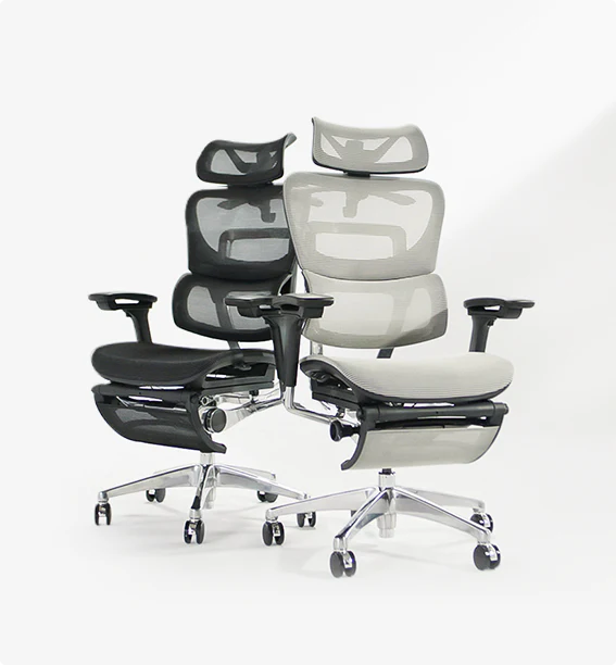 Cofo Chair Premium ブラック シルバー